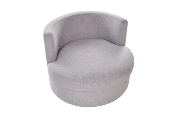 Svingbar lenestol Dalby - Grå - Møbler - Stoler - Lenestoler