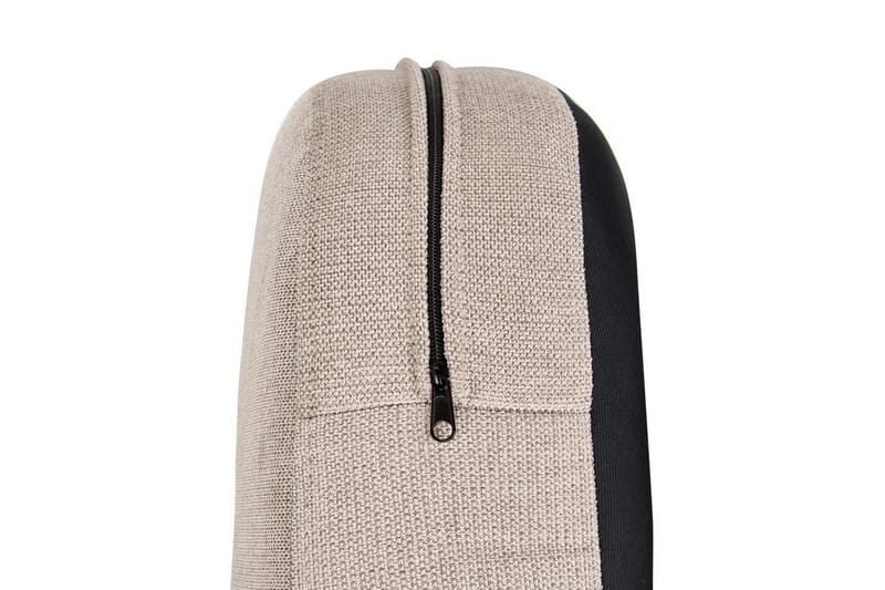 Svingbar lenestol Magnor - Beige, svart - Møbler - Stoler - Lenestoler