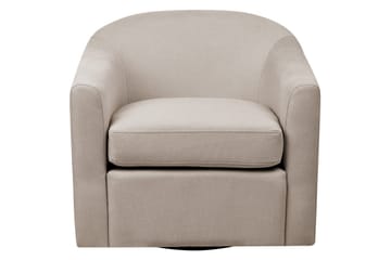 Svingbar lenestol Magnor - Beige, svart - Møbler - Stoler - Lenestoler