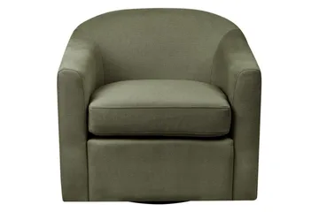 Svingbar lenestol Magnor - Grønn, Svart - Møbler - Stoler - Lenestoler