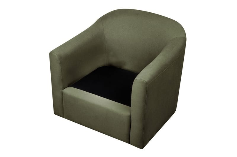 Svingbar lenestol Magnor - Grønn, Svart - Møbler - Stoler - Lenestoler