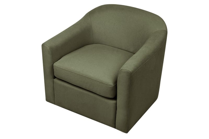 Svingbar lenestol Magnor - Grønn, Svart - Møbler - Stoler - Lenestoler