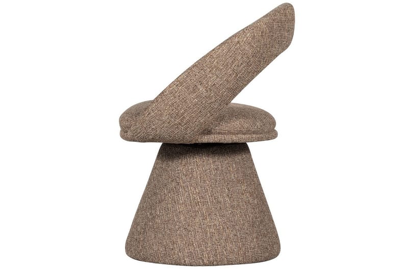 Svingbar spisestol Winter - Naturlig Melange - Møbler - Stoler - Kontorstol & skrivebordsstol