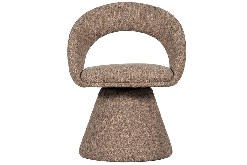 Svingbar spisestol Winter - Naturlig Melange - Møbler - Stoler - Kontorstol & skrivebordsstol