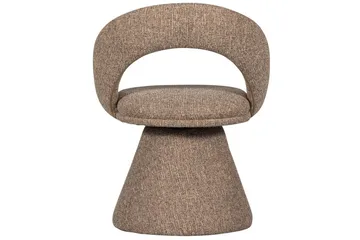 Svingbar spisestol Winter - Naturlig Melange - Møbler - Stoler - Kontorstol & skrivebordsstol