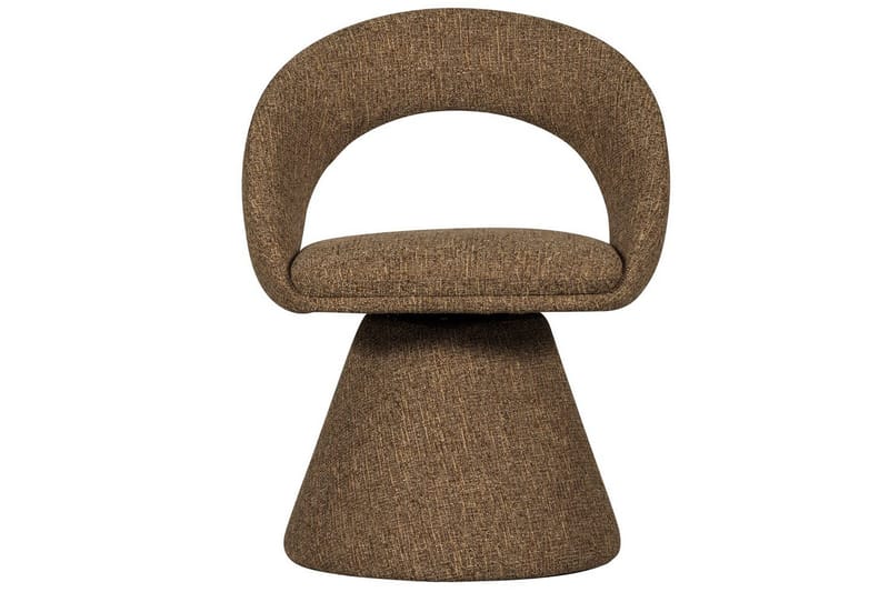 Svingbar spisestol Winter - Sandmelange - Møbler - Stoler - Kontorstol & skrivebordsstol