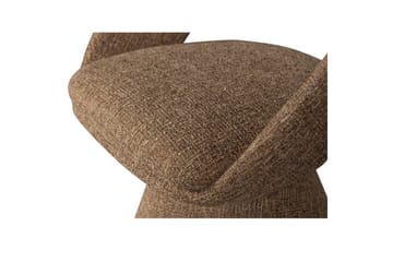 Svingbar spisestol Winter - Sandmelange - Møbler - Stoler - Kontorstol & skrivebordsstol