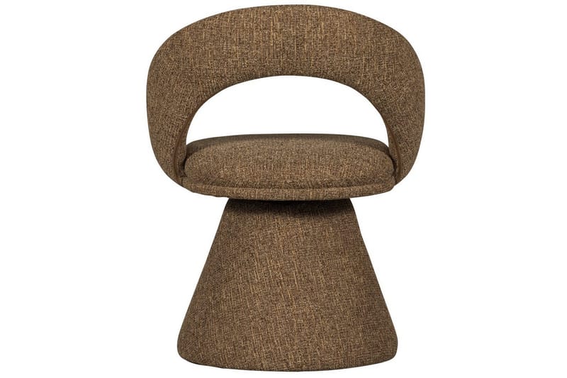 Svingbar spisestol Winter - Sandmelange - Møbler - Stoler - Kontorstol & skrivebordsstol