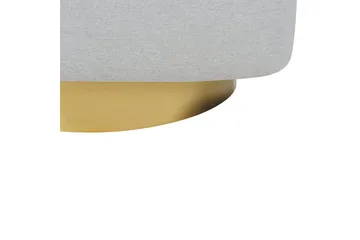 Svingstol Lavik - Grå, gull, Grå, Gull - Møbler - Stoler - Lenestoler