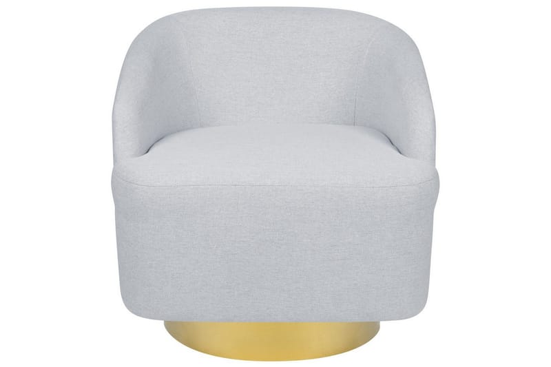 Svingstol Lavik - Grå, gull, Grå, Gull - Møbler - Stoler - Lenestoler