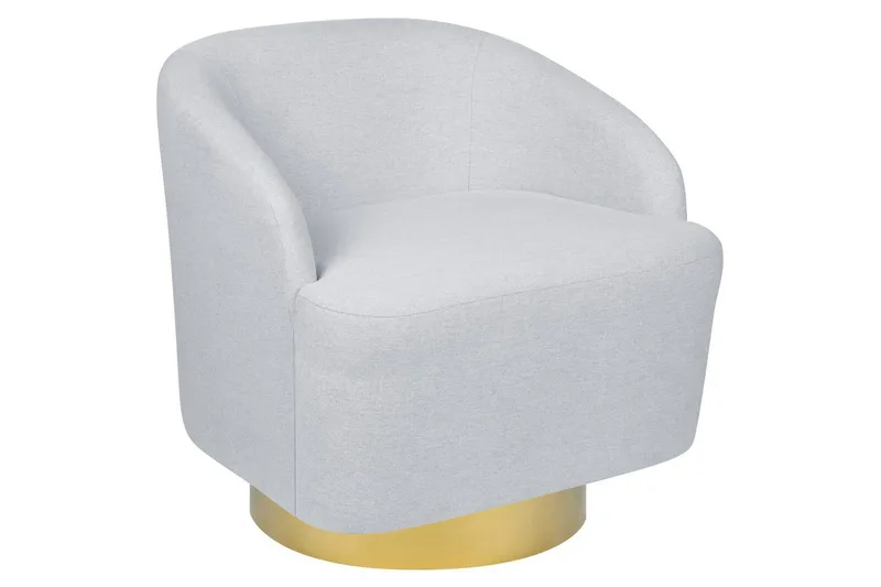 Svingstol Lavik, Grå, gull, Grå, Gull