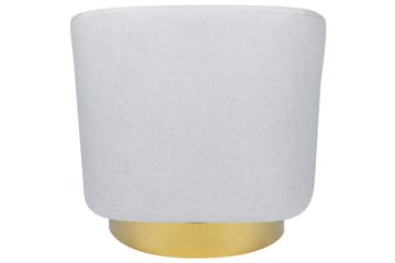 Svingstol Lavik - Grå, gull, Grå, Gull - Møbler - Stoler - Lenestoler