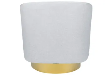 Svingstol Lavik - Grå, gull, Grå, Gull - Møbler - Stoler - Lenestoler