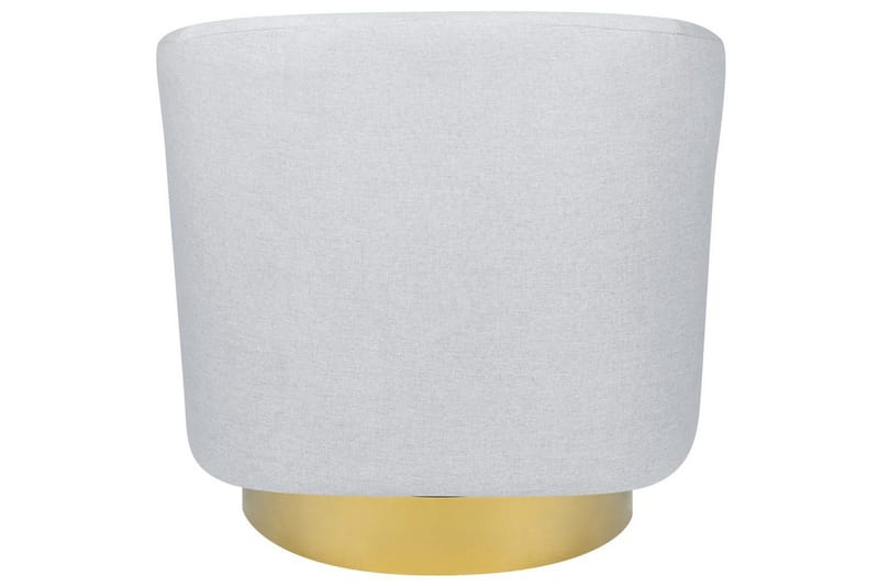 Svingstol Lavik - Grå, gull, Grå, Gull - Møbler - Stoler - Lenestoler