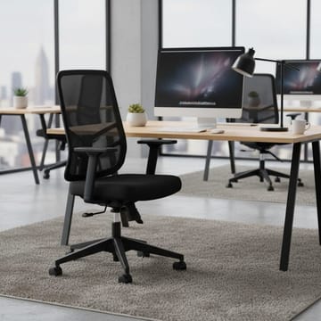 Sylricus Kontorstol - Svart - Møbler - Stoler - Kontorstol & skrivebordsstol