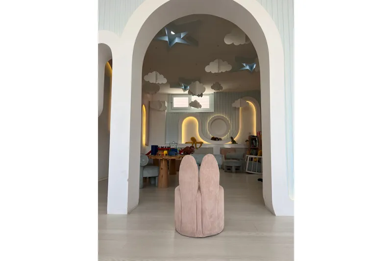 Tavsan Lenestol - Rosa - Møbler - Barnemøbler - Barnestol - Barnelenestol