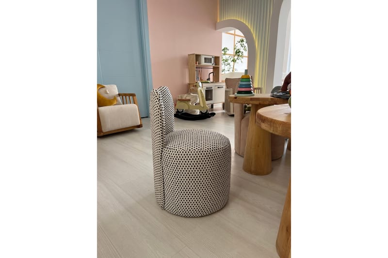 Tavsan Lenestol - Svart/Hvit - Møbler - Barnemøbler - Barnestol - Barnelenestol