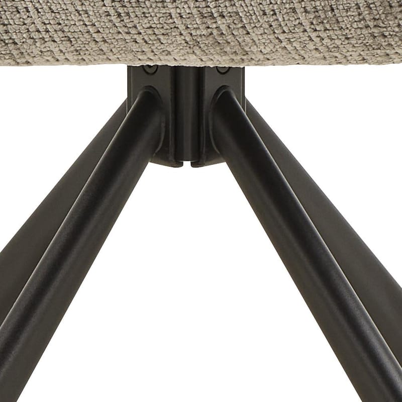 Torrelon spisestol med armlener - Grå - Møbler - Stoler - Spisestuestoler & kjøkkenstoler