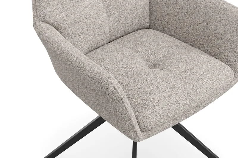 Torsby Svingstol - Mørk beige - Møbler - Stoler - Spisestuestoler & kjøkkenstoler