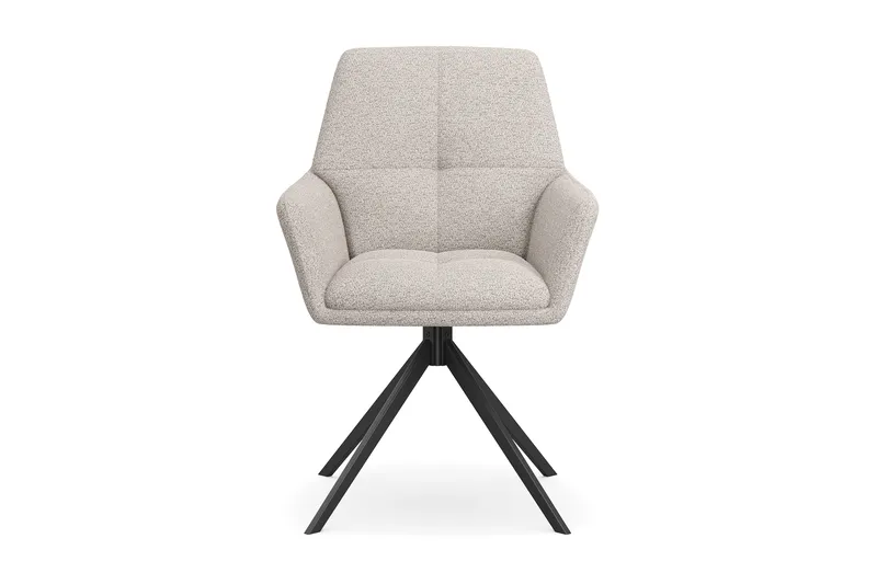 Torsby Svingstol - Mørk beige - Møbler - Stoler - Spisestuestoler & kjøkkenstoler
