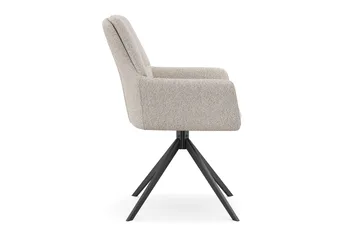 Torsby Svingstol - Mørk beige - Møbler - Stoler - Spisestuestoler & kjøkkenstoler