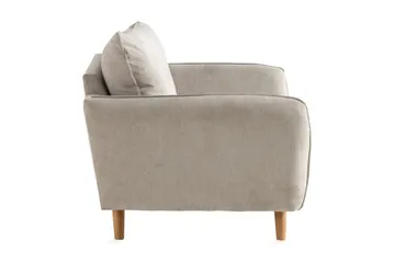 Trend Luksus Lenestol i Stoff - Beige - Møbler - Stoler - Lenestoler
