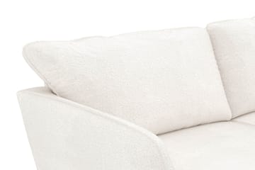 Trend Lyx Lenestol i Bouclé - Hvit - Møbler - Stoler - Lenestoler