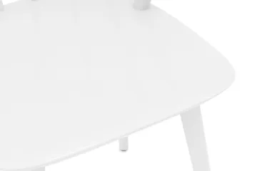 Tyrö Armlene Stol - Hvit - Møbler - Stoler - Spisestuestoler & kjøkkenstoler