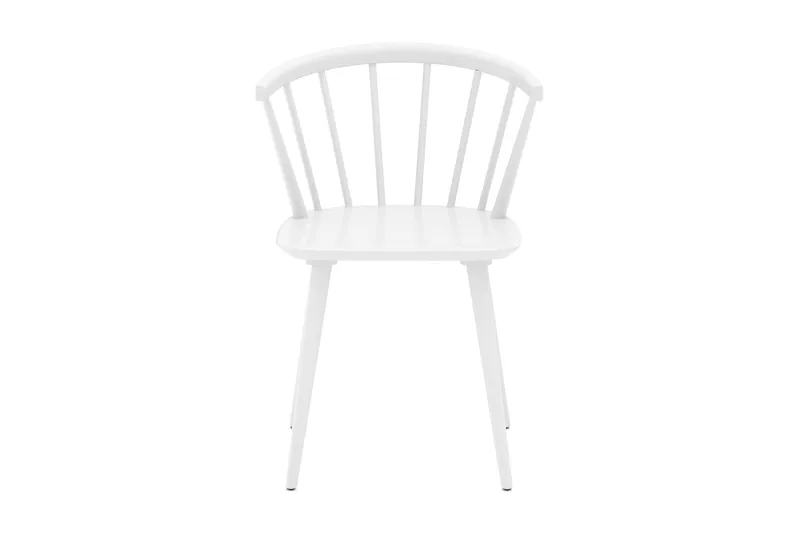 Tyrö Armlene Stol - Hvit - Møbler - Stoler - Spisestuestoler & kjøkkenstoler
