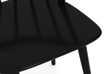 Tyrö Armlene Stol - Svart - Møbler - Stoler - Spisestuestoler & kjøkkenstoler