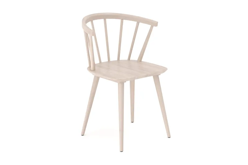 Tyrö Armlene Stol, White wash