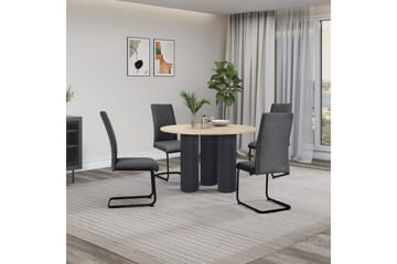 Valbourg Spisestol - Grå - Møbler - Stoler - Spisestuestoler & kjøkkenstoler