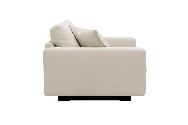 Valencia ekstra dyp lenestol i chenille - Beige - Møbler - Stoler - Lenestoler