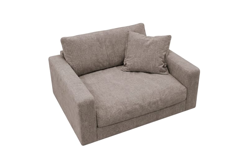 Valencia ekstra dyp lenestol i chenille - Brun - Møbler - Stoler - Lenestoler