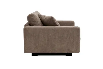 Valencia ekstra dyp lenestol i chenille - Mørkbrun - Møbler - Stoler - Lenestoler