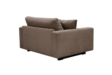 Valencia ekstra dyp lenestol i chenille - Mørkbrun - Møbler - Stoler - Lenestoler