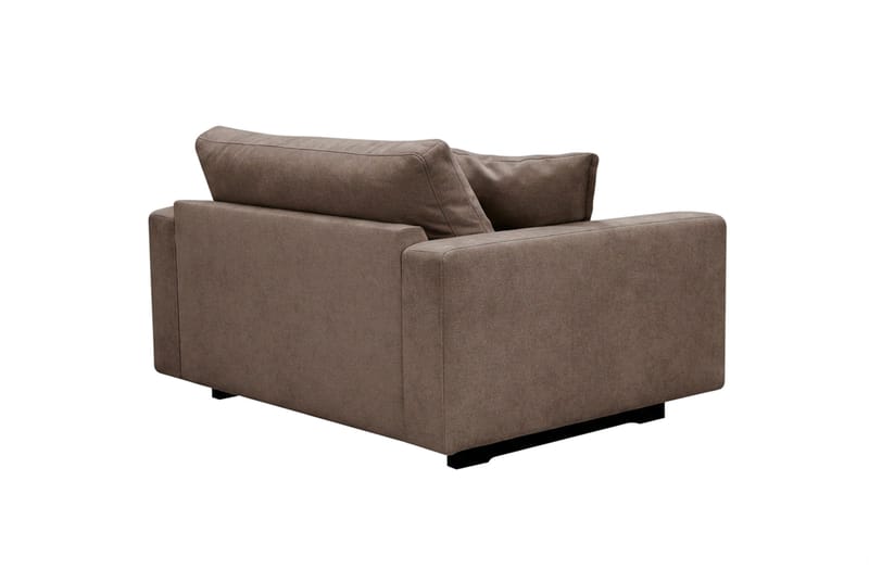 Valencia ekstra dyp lenestol i chenille - Mørkbrun - Møbler - Stoler - Lenestoler