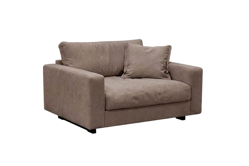 Valencia ekstra dyp lenestol i chenille - Mørkbrun - Møbler - Stoler - Lenestoler