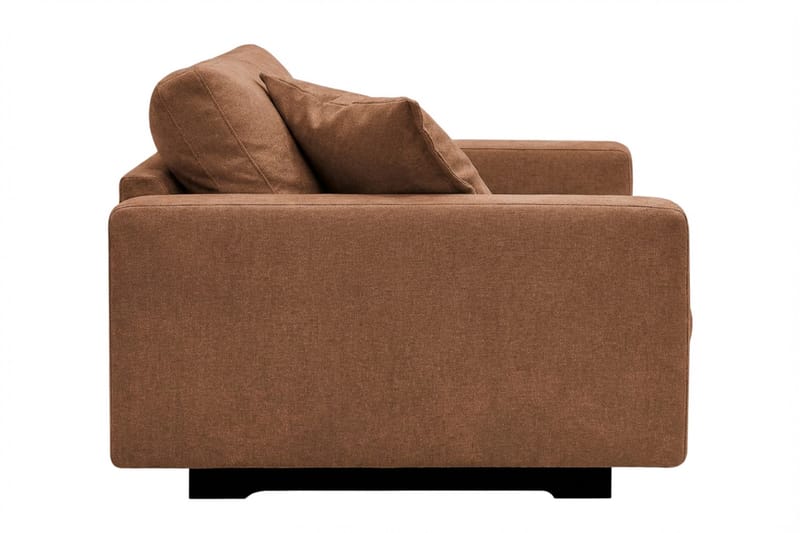 Valencia ekstra dyp lenestol i chenille - Rostbrun - Møbler - Stoler - Lenestoler