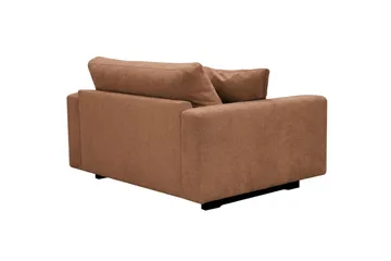 Valencia ekstra dyp lenestol i chenille - Rustrødbrun - Møbler - Stoler - Lenestoler