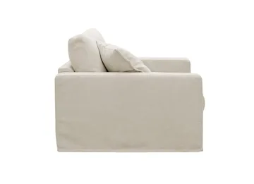 Valencia Ekstra dyp lenestol med avtakbart og vaskbart trekk - Beige - Møbler - Stoler - Lenestoler