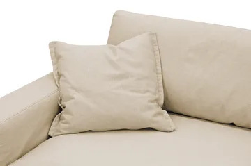 Valencia ekstra dyp lenestol med avtakbart og vaskbart trekk - Beige - Møbler - Stoler - Lenestoler