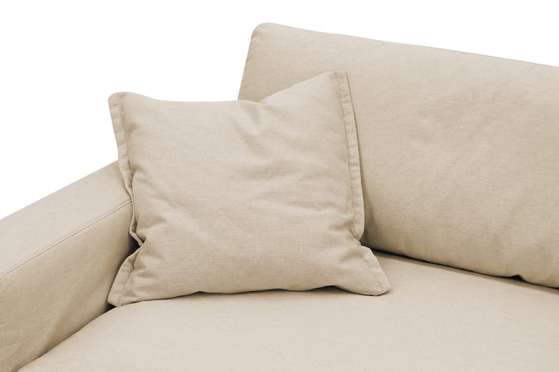 Valencia ekstra dyp lenestol med avtakbart og vaskbart trekk - Beige - Møbler - Stoler - Lenestoler