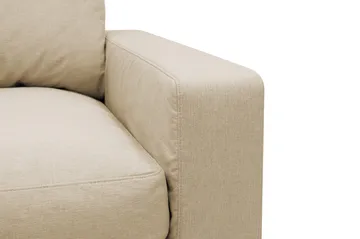 Valencia ekstra dyp lenestol med avtakbart og vaskbart trekk - Beige - Møbler - Stoler - Lenestoler