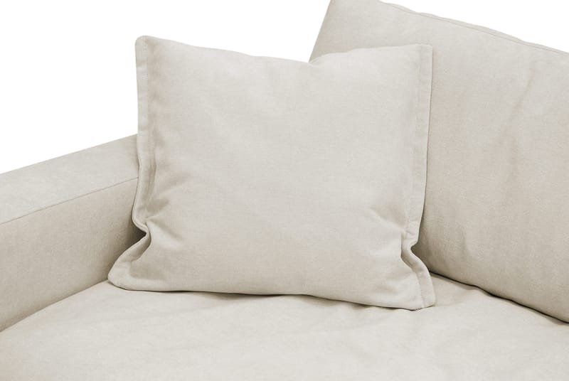 Valencia Ekstra dyp lenestol med avtakbart og vaskbart trekk - Beige - Møbler - Stoler - Lenestoler