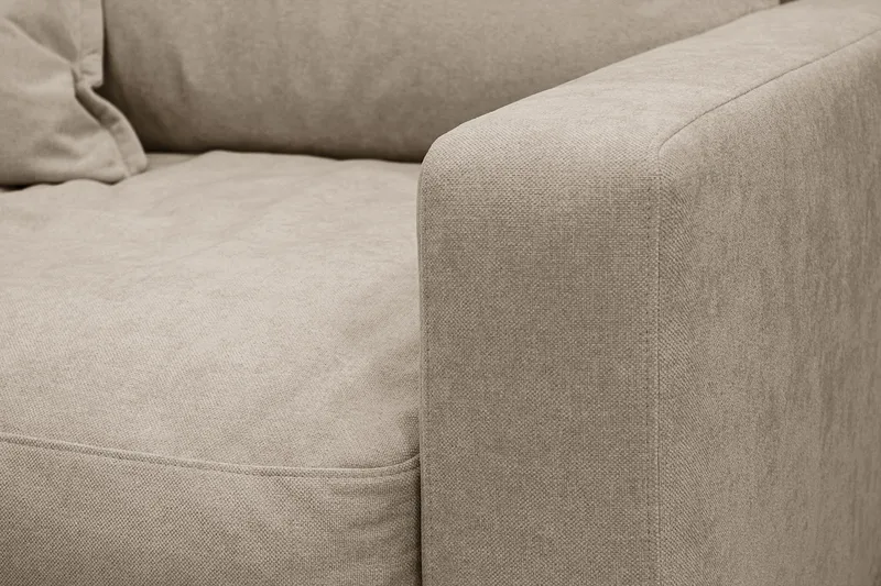 Valencia ekstra dyp lenestol med avtakbart og vaskbart trekk - Brun - Møbler - Stoler - Lenestoler