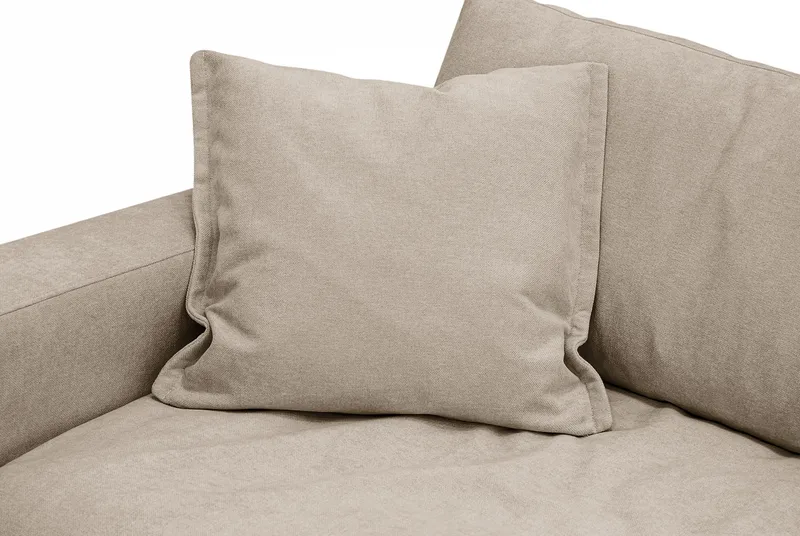 Valencia ekstra dyp lenestol med avtakbart og vaskbart trekk - Brun - Møbler - Stoler - Lenestoler