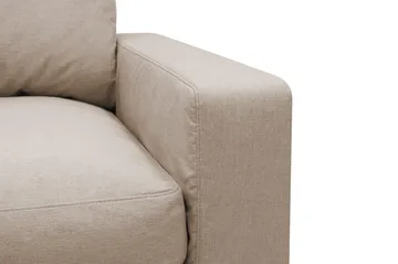 Valencia ekstra dyp lenestol med avtakbart og vaskbart trekk - Lysebrun - Møbler - Stoler - Lenestoler