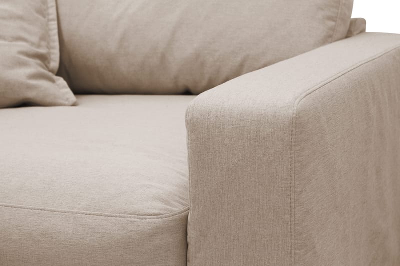 Valencia ekstra dyp lenestol med avtakbart og vaskbart trekk - Lysebrun - Møbler - Stoler - Lenestoler