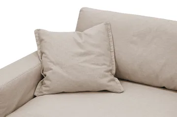 Valencia ekstra dyp lenestol med avtakbart og vaskbart trekk - Lysebrun - Møbler - Stoler - Lenestoler